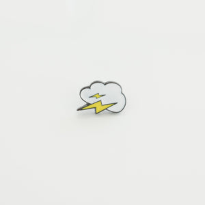 Lightning Hard Enamel Lapel Pin